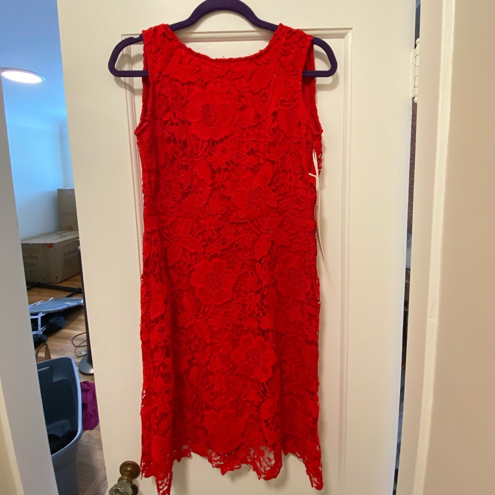 Midi Dress // Red // M